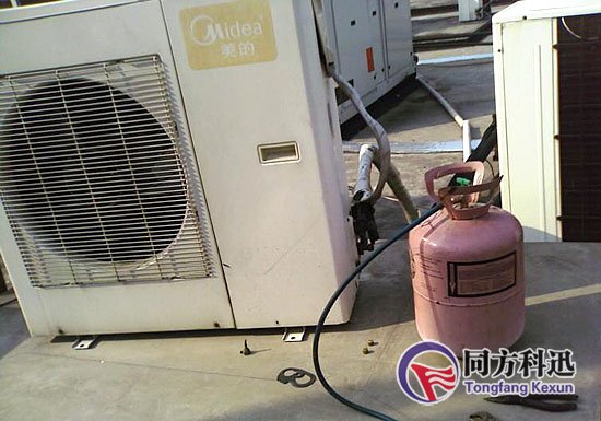 中央空調缺氟